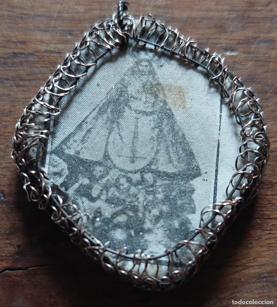 Antig&uuml;edades: Antiguo relicario de virgen - Foto 1