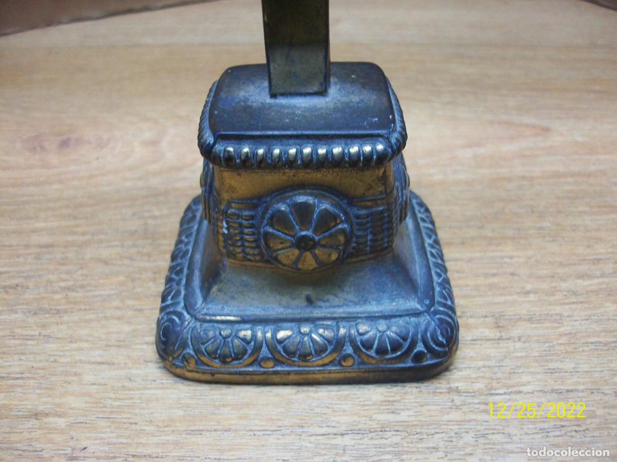 Antig&uuml;edades: ANTIGUO CRICIFIJO DE METAL - Foto 4
