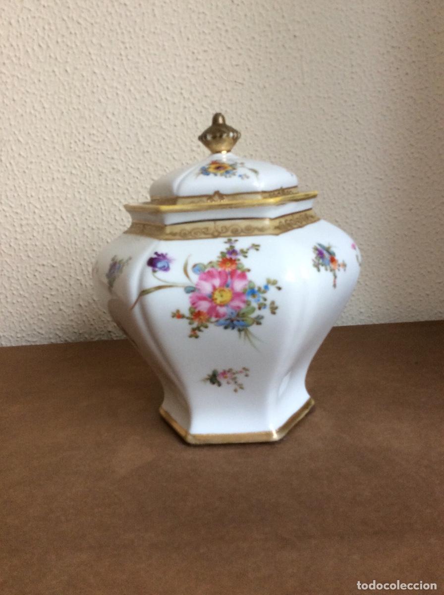 Antig&uuml;edades: TIBOR DE PORCELANA MARCA NORITAKE - c 1908 - Foto 1
