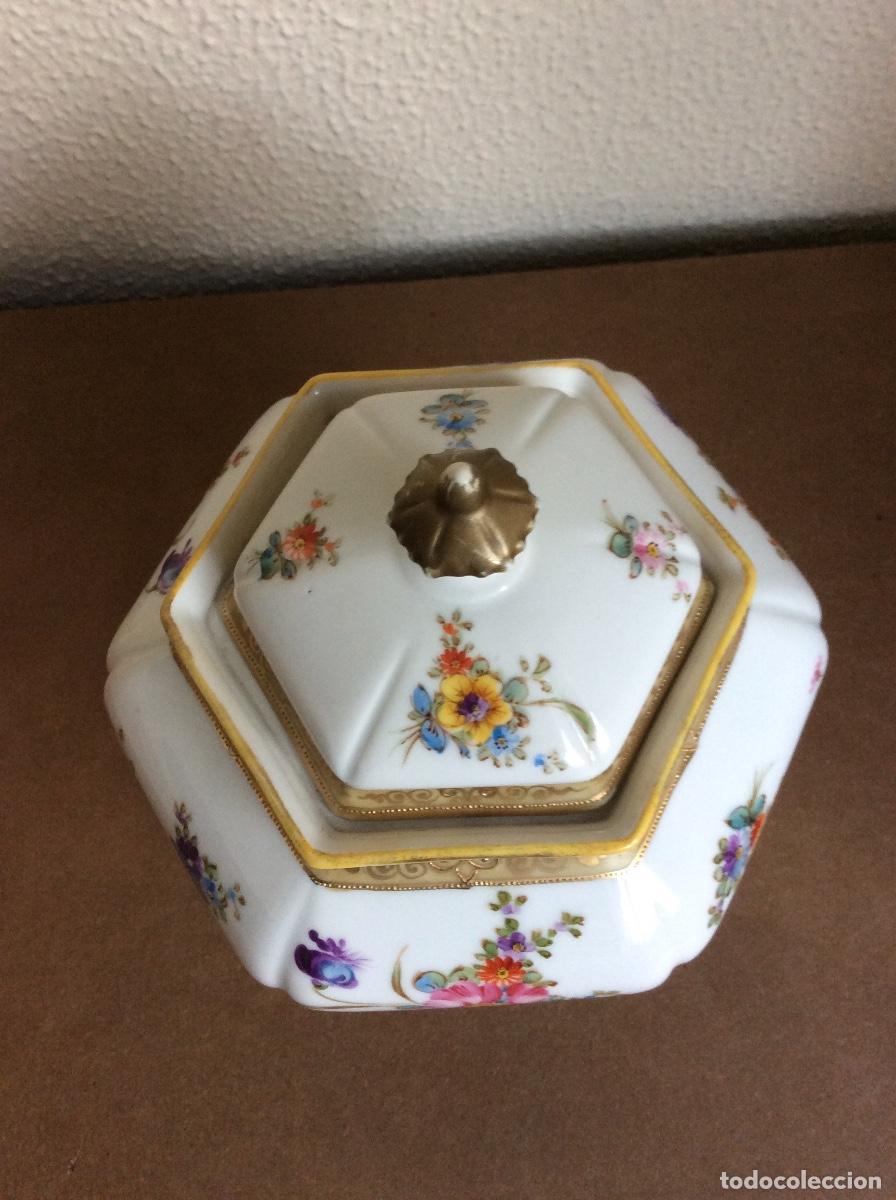 Antig&uuml;edades: TIBOR DE PORCELANA MARCA NORITAKE - c 1908 - Foto 2