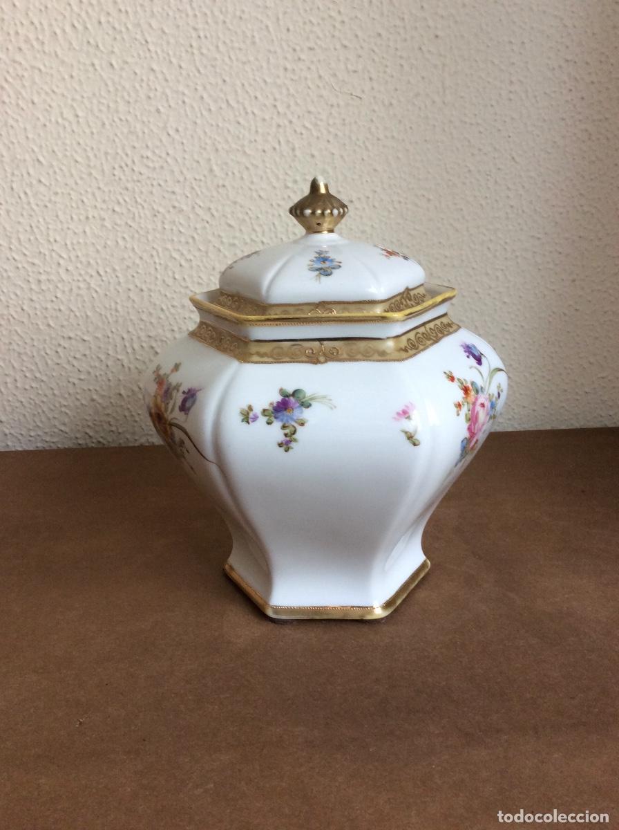 Antig&uuml;edades: TIBOR DE PORCELANA MARCA NORITAKE - c 1908 - Foto 4