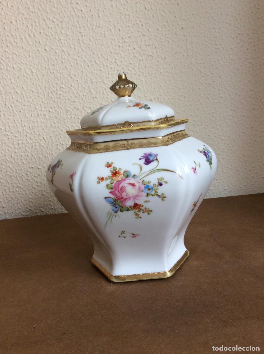 Antig&uuml;edades: TIBOR DE PORCELANA MARCA NORITAKE - c 1908 - Foto 5