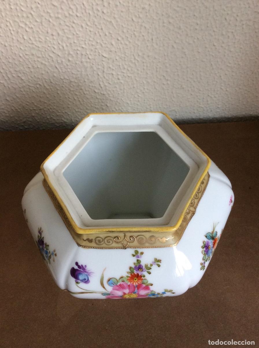 Antig&uuml;edades: TIBOR DE PORCELANA MARCA NORITAKE - c 1908 - Foto 6