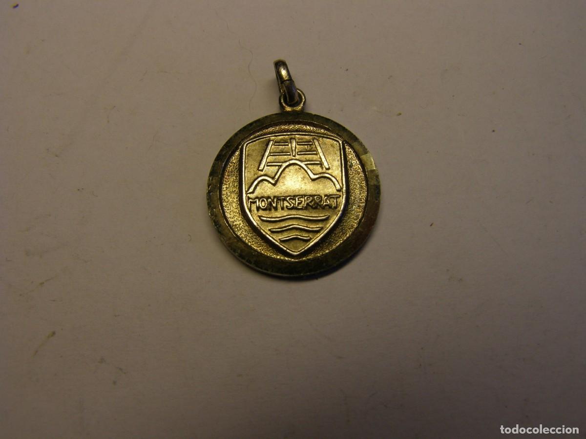 Antig&uuml;edades: Antigua medalla de Montserrat. - Foto 1