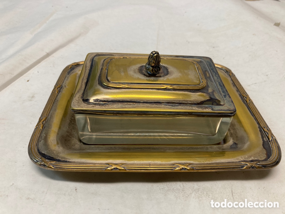 Antig&uuml;edades: Mantequillera - Foto 1