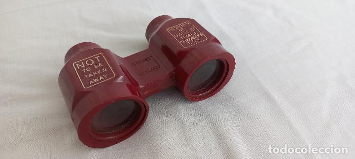 Antig&uuml;edades: BINOCULARES DE BAQUELITA PRISMATICOS DE TEATRO PROPERTY OF UADC TEMPLE CHAMBERS. A&Ntilde;OS 30-40. ENGLAND