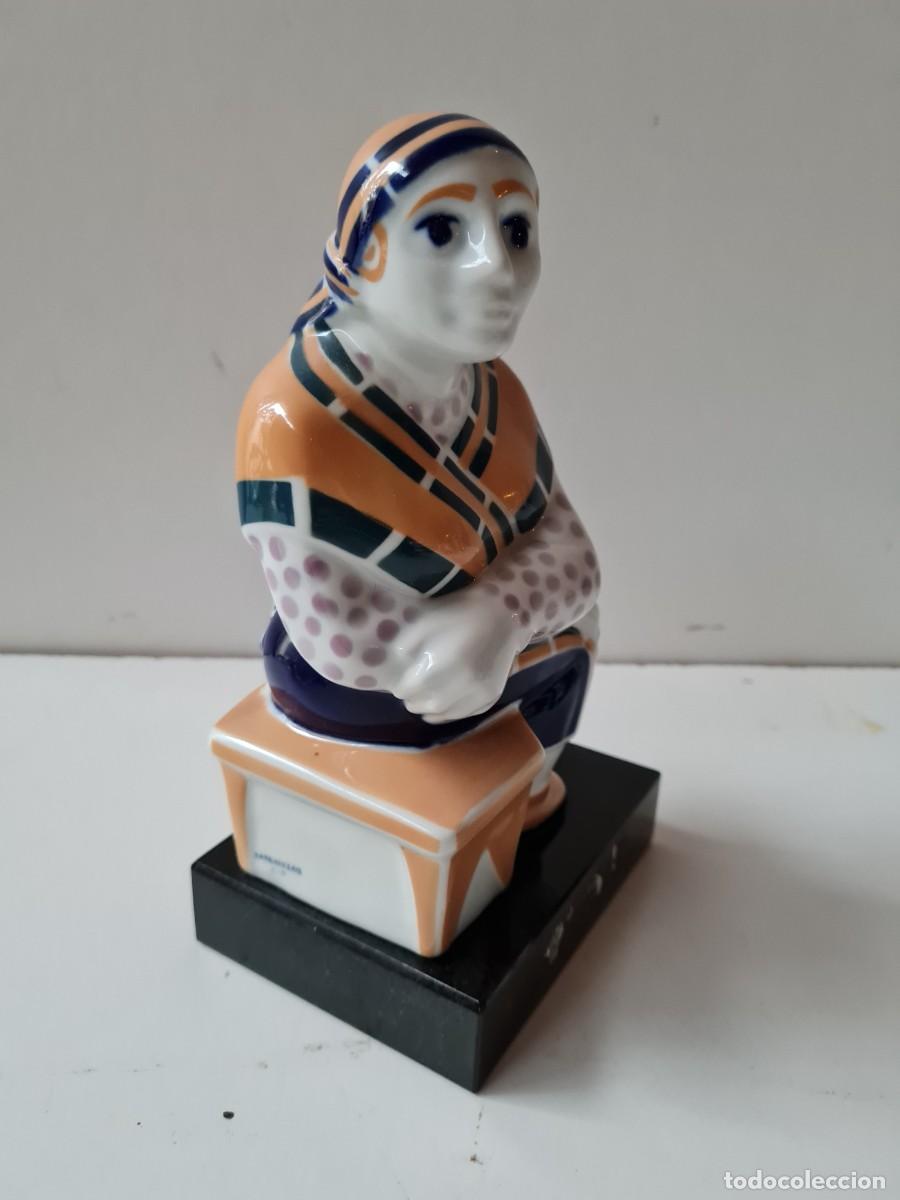 Antig&uuml;edades: SARGADELOS FIGURA APOYALIBROS - Foto 2