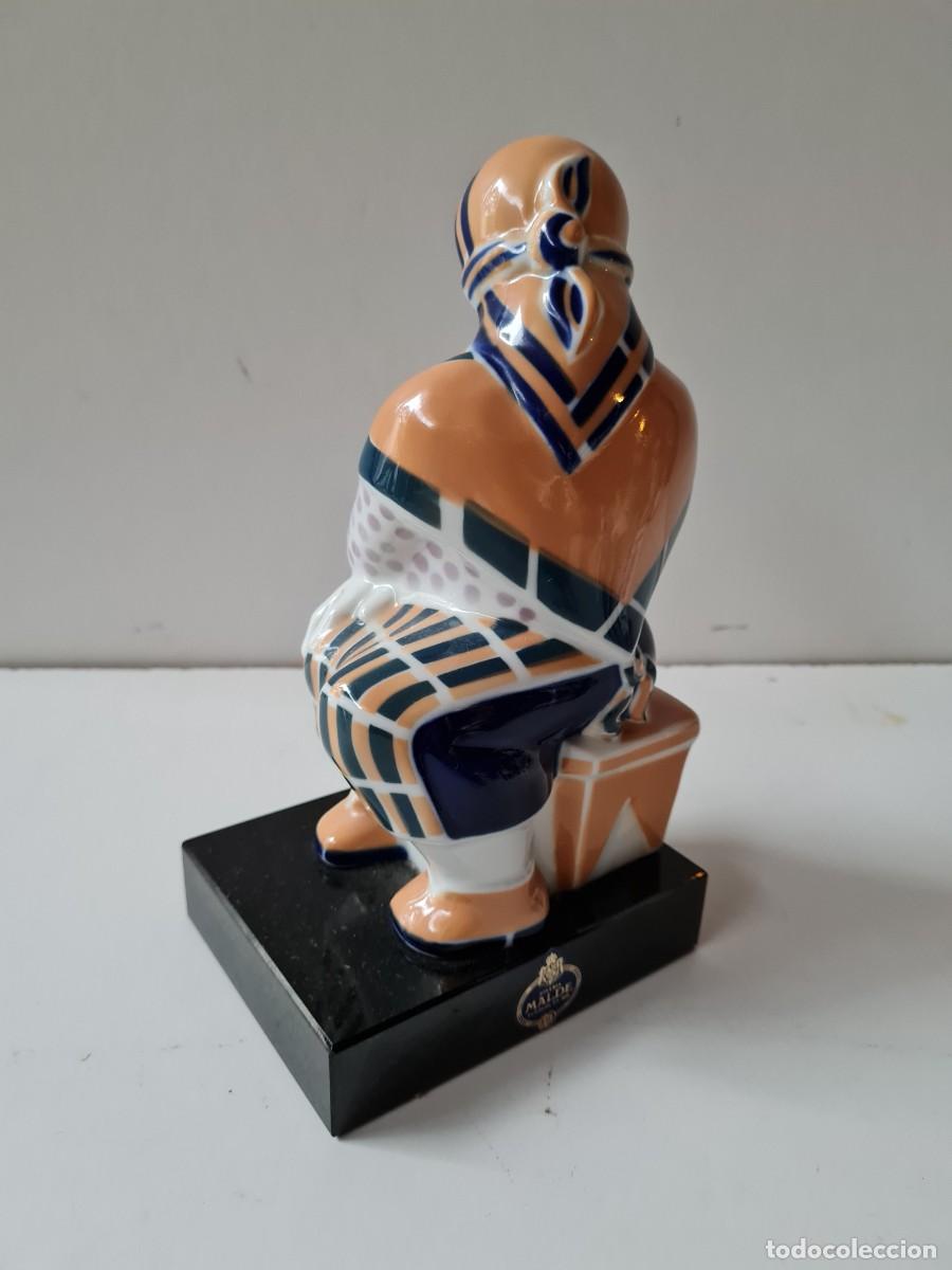 Antig&uuml;edades: SARGADELOS FIGURA APOYALIBROS - Foto 4