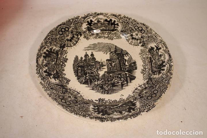 Antig&uuml;edades: antiguo plato de la cartuja - Foto 1