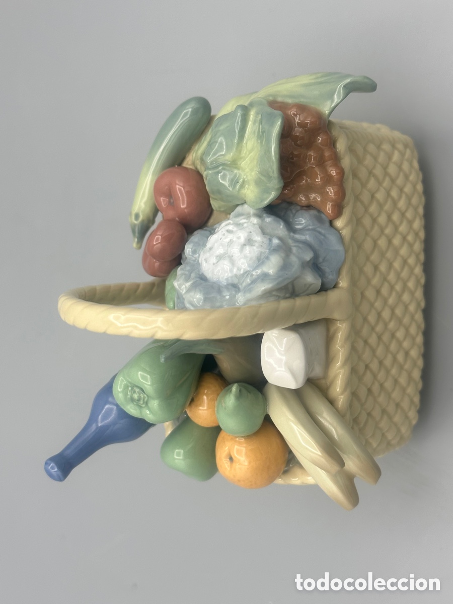 Antig&uuml;edades: REF: 01007510 &ldquo;CESTA DE FRUTAS&rdquo; LLADR&Oacute; - Foto 7