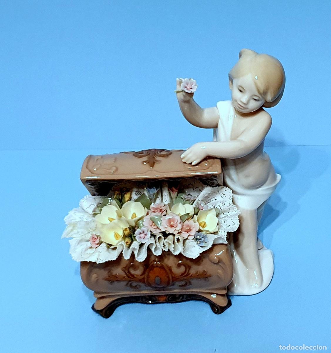 Antig&uuml;edades: Lladro p&eacute;talos de esperanza - Foto 1
