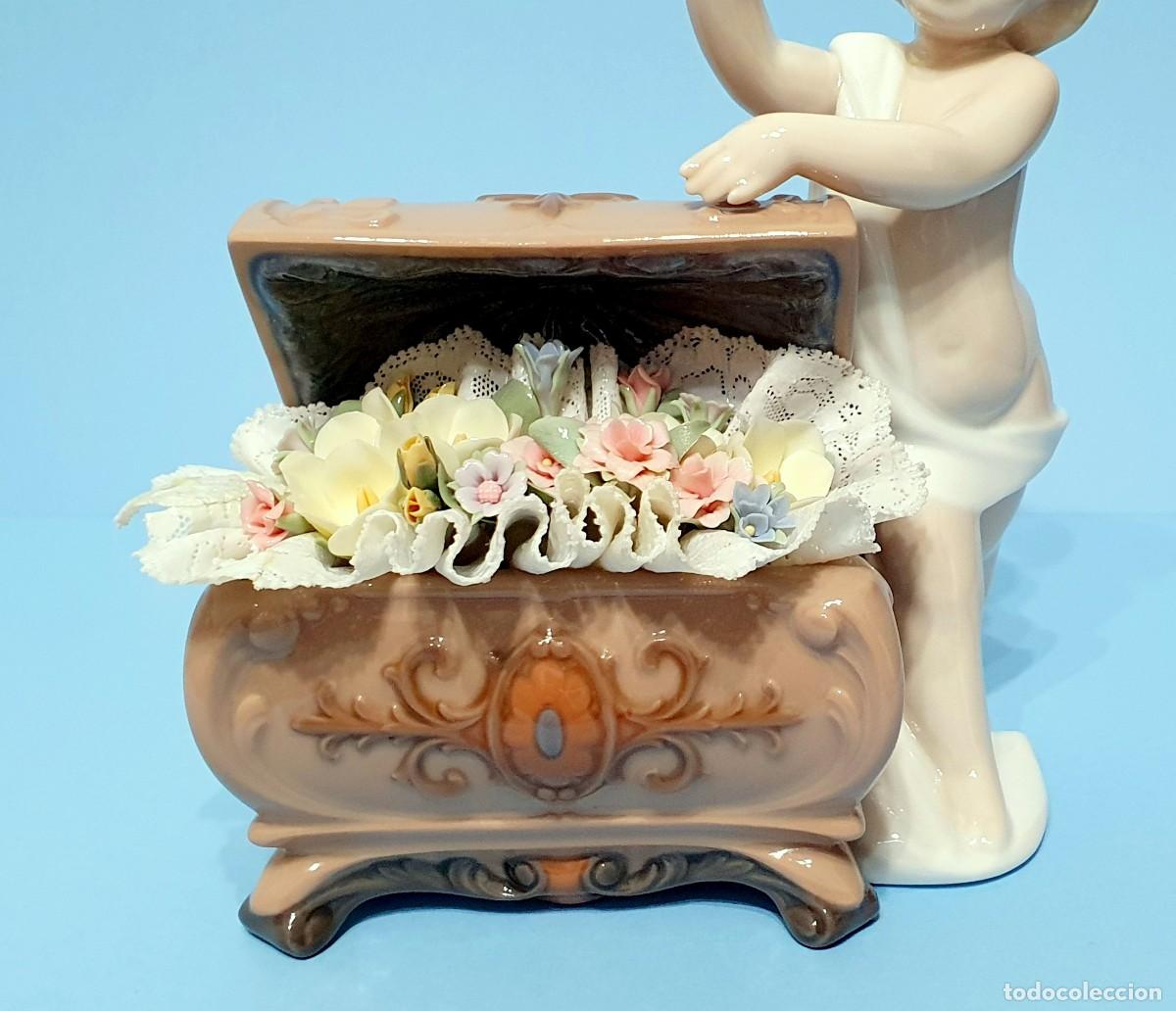 Antig&uuml;edades: Lladro p&eacute;talos de esperanza - Foto 2