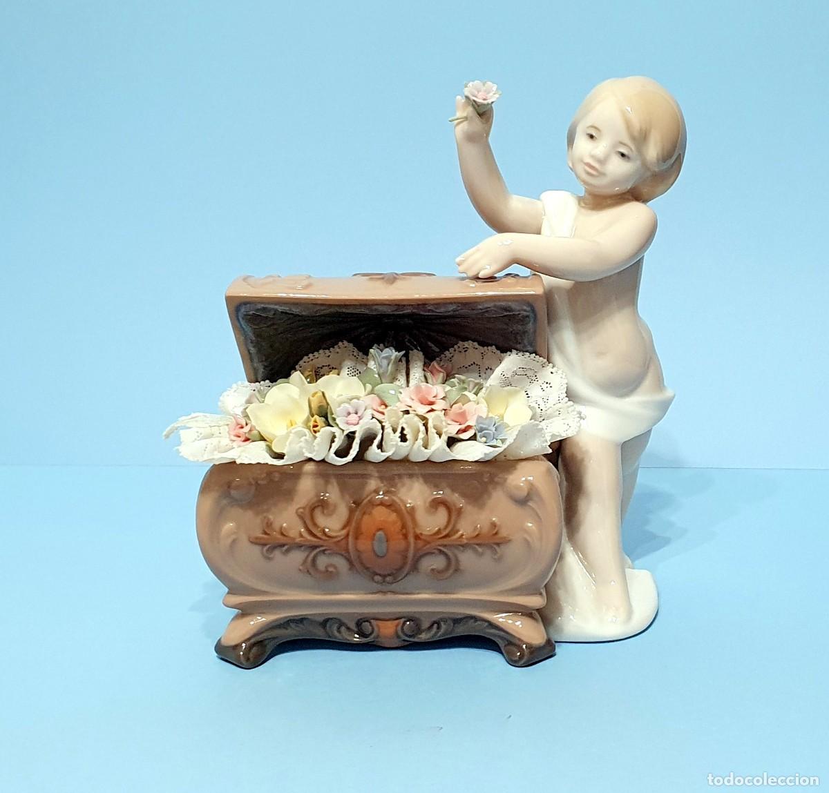 Antig&uuml;edades: Lladro p&eacute;talos de esperanza - Foto 3