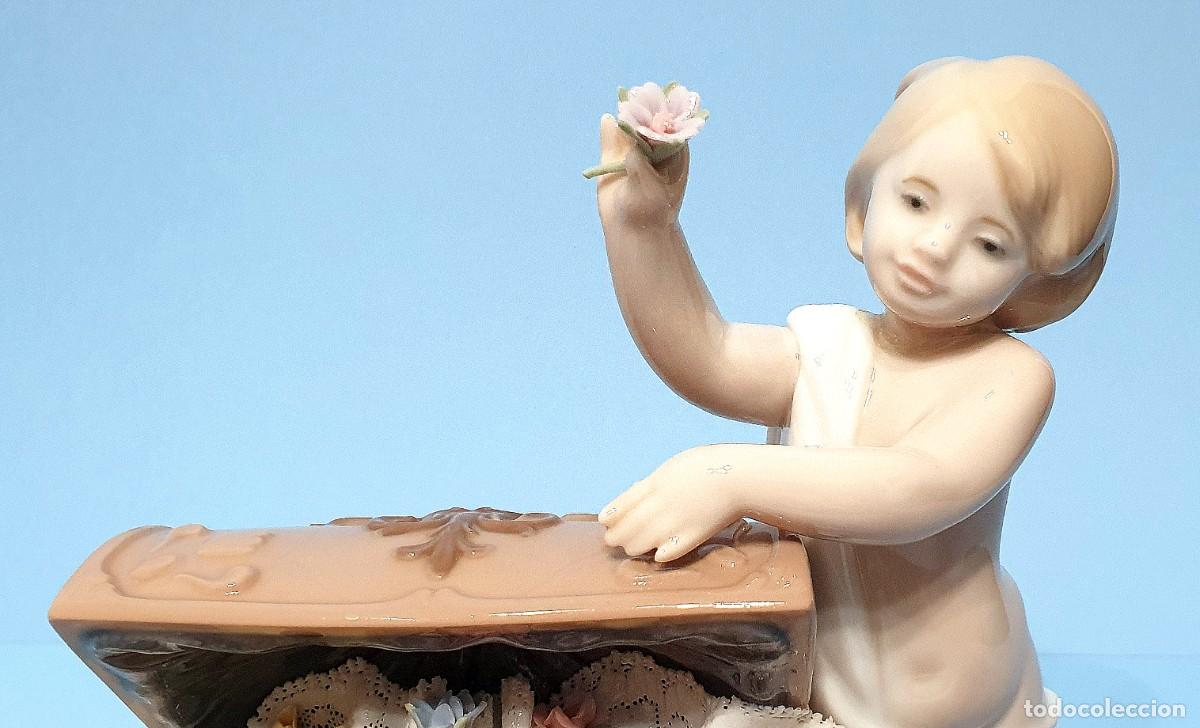 Antig&uuml;edades: Lladro p&eacute;talos de esperanza - Foto 4