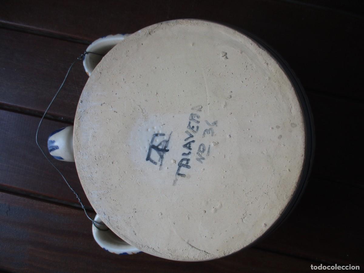 Antig&uuml;edades: Cantara de ceramica de Talavera - Foto 2