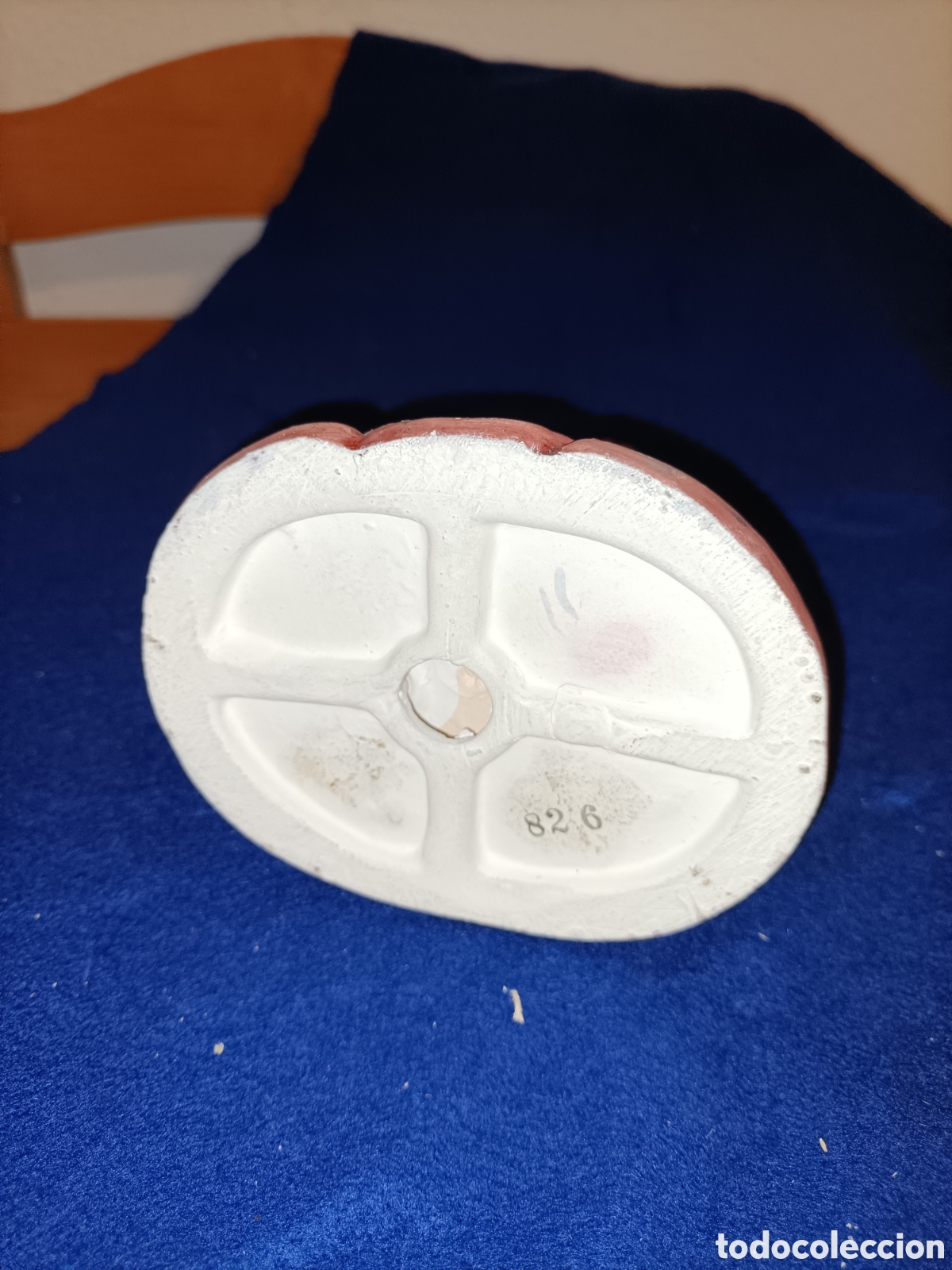Antig&uuml;edades: Bonito biscuit. Defectuoso. 17 cms - Foto 4
