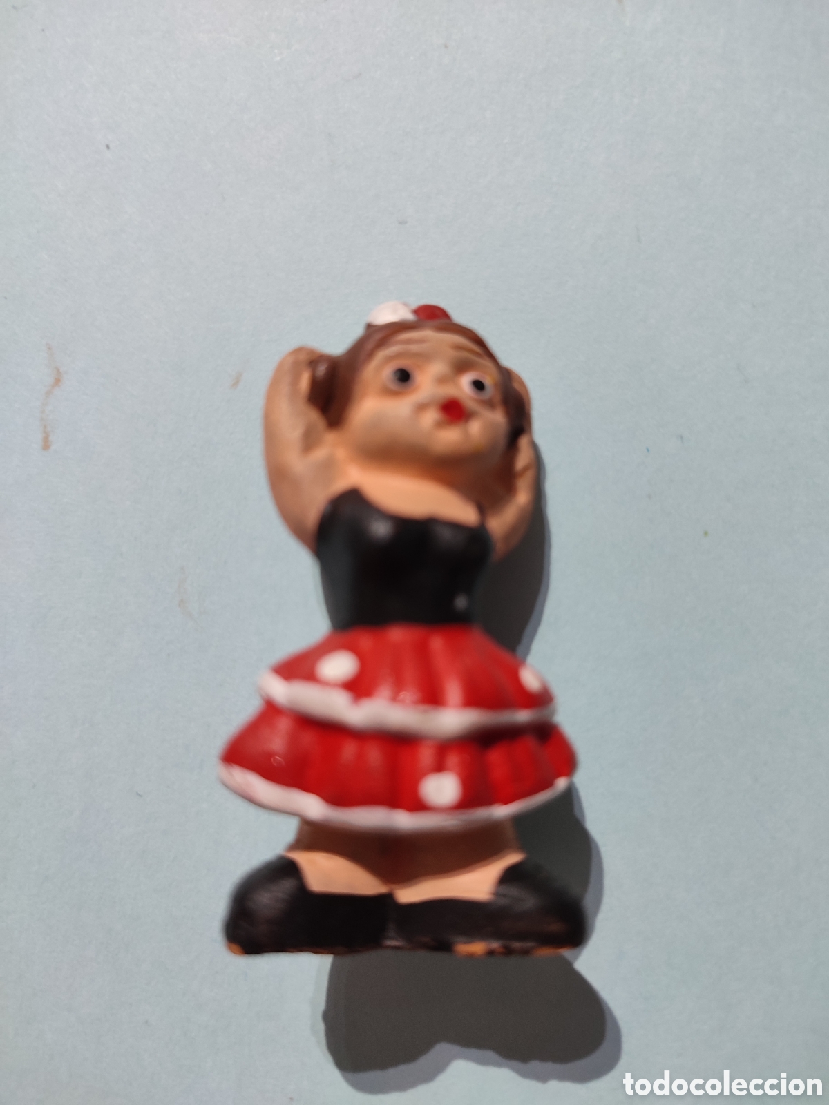 Antig&uuml;edades: Figura alborox.Flamenca - Foto 1