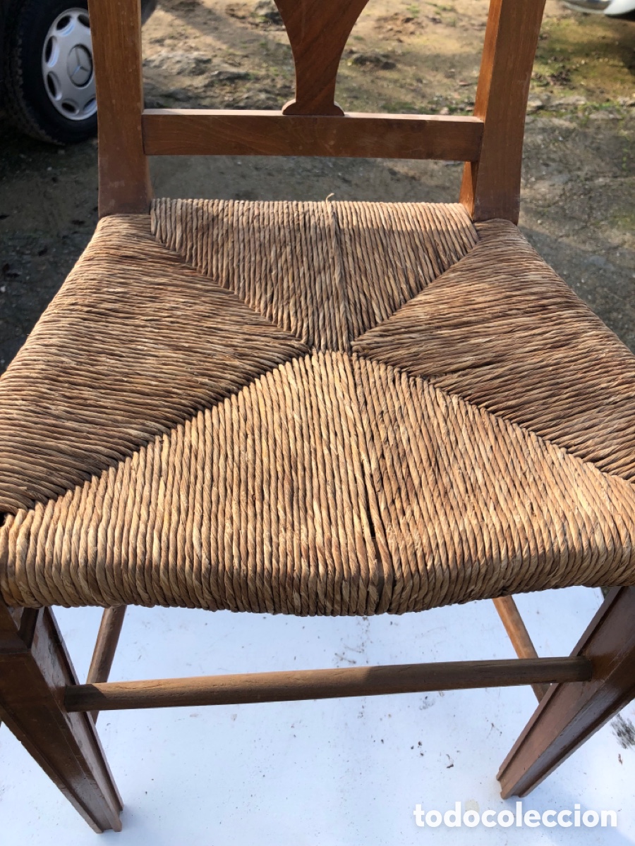 Antig&uuml;edades: Silla en nogal - Foto 6