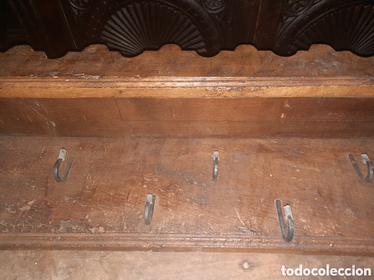 Antig&uuml;edades: Colgador, perchero de pared - Foto 8