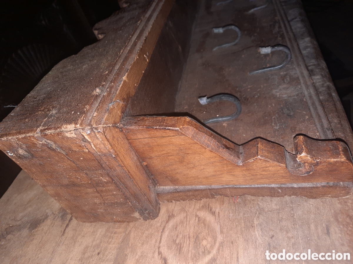 Antig&uuml;edades: Colgador, perchero de pared - Foto 10