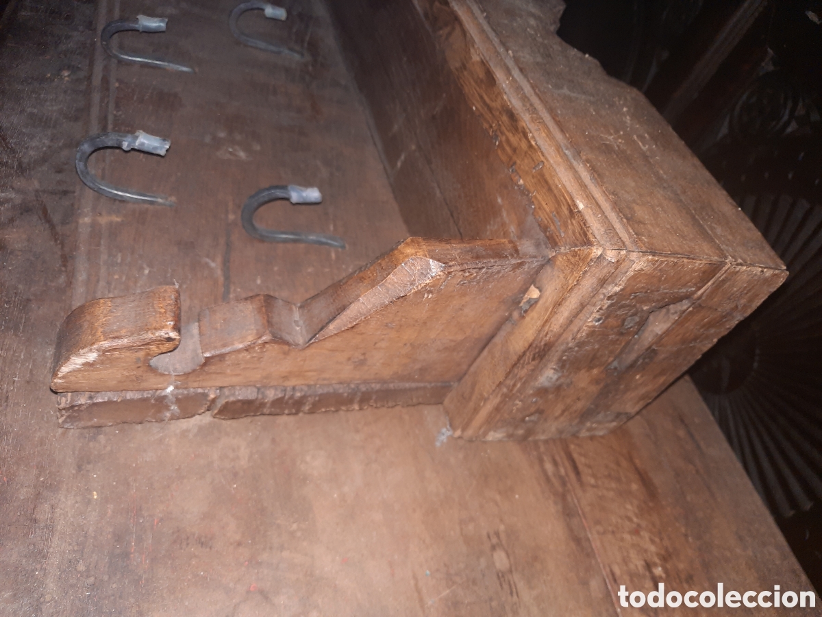 Antig&uuml;edades: Colgador, perchero de pared - Foto 12
