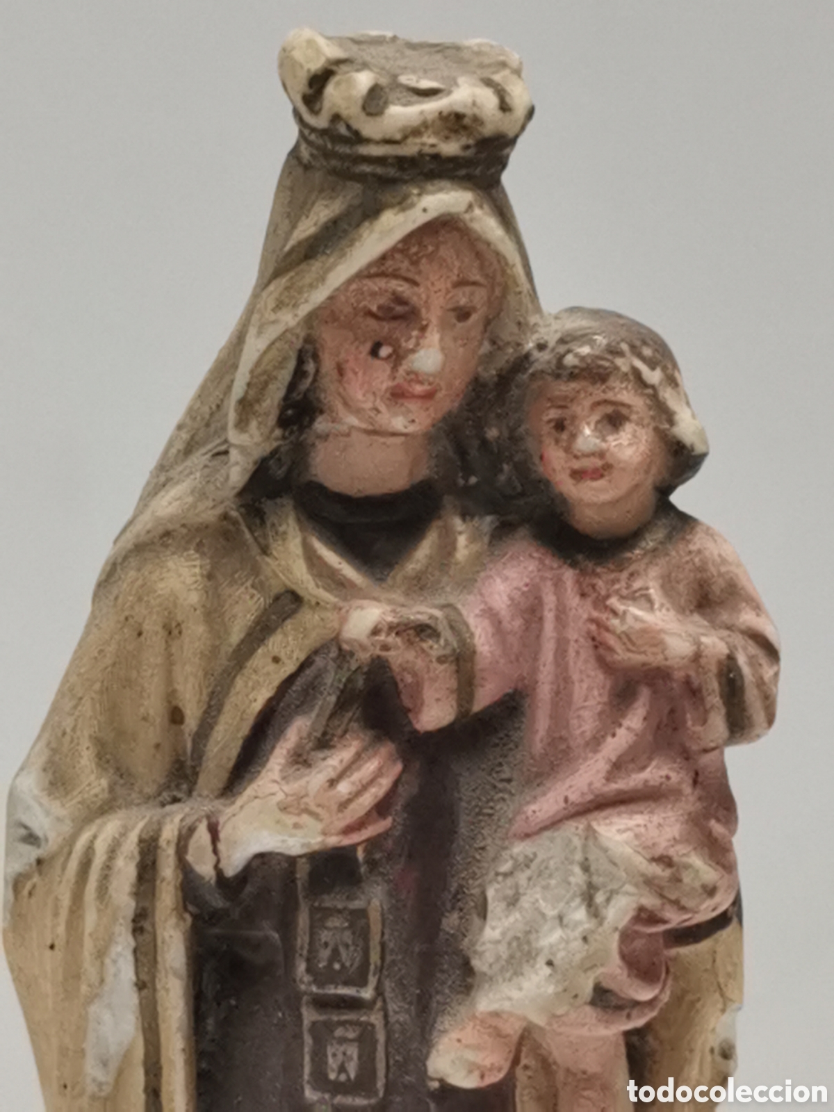 Antig&uuml;edades: Virgen escayola - Foto 2