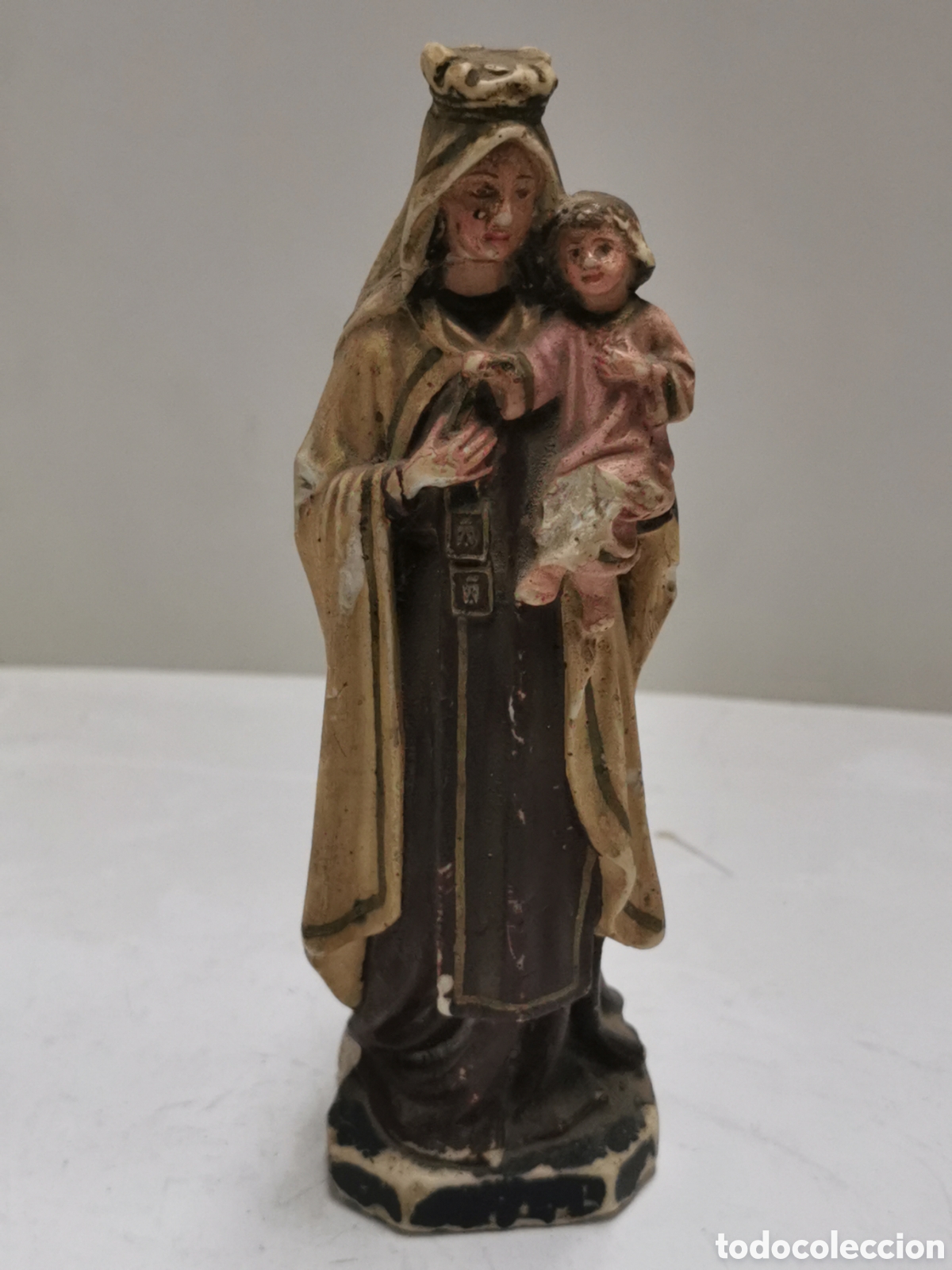 Antig&uuml;edades: Virgen escayola - Foto 1