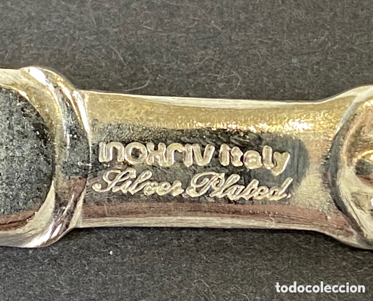 Antig&uuml;edades: PIEZA DE SERVIR ITALIANA - SILVER PLATED - Foto 3