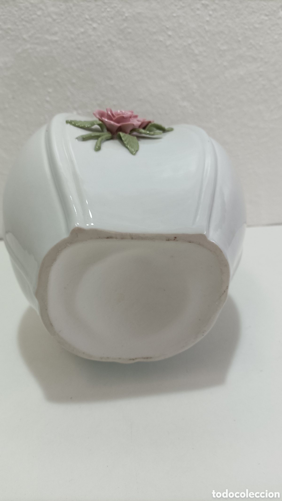 Antig&uuml;edades: FLORERO ANTIGUO DE PORCELANA - Foto 4