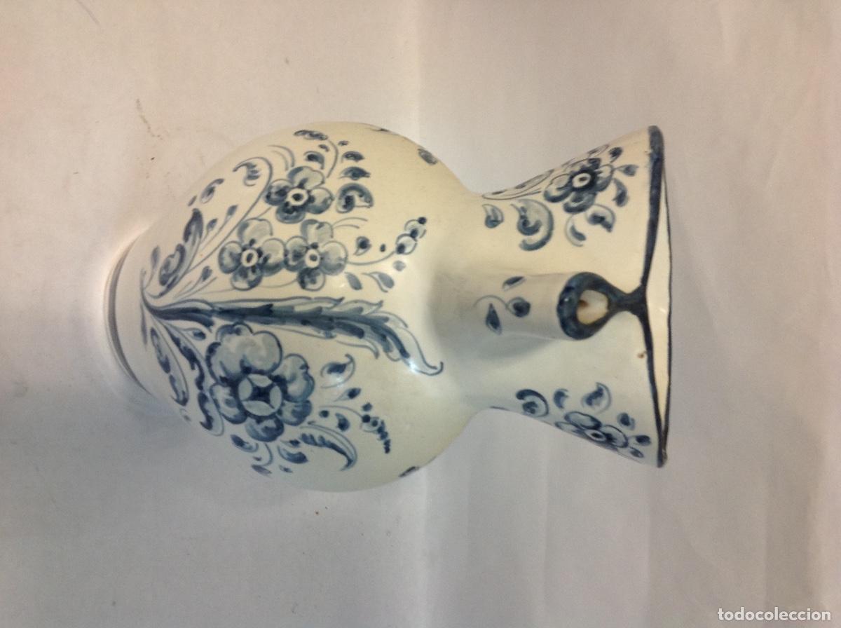 Antig&uuml;edades: Jarra de caeramica de Talavera - Foto 2