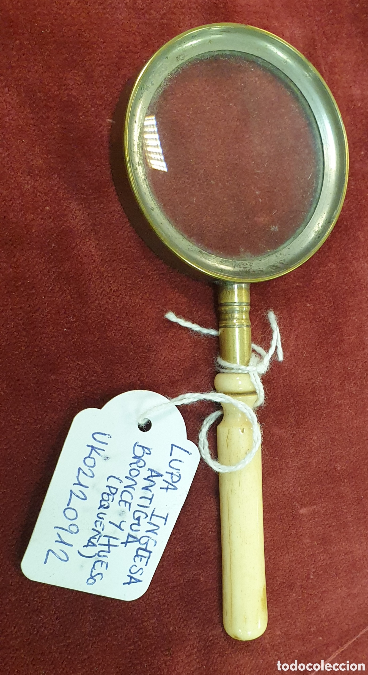 Antiques: Magn&iacute;fica Lupa inglesa