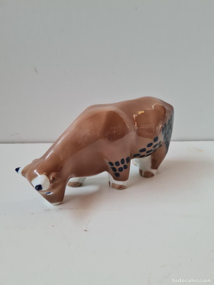 Antig&uuml;edades: SARGADELOS VACA 21 CMS - Foto 1