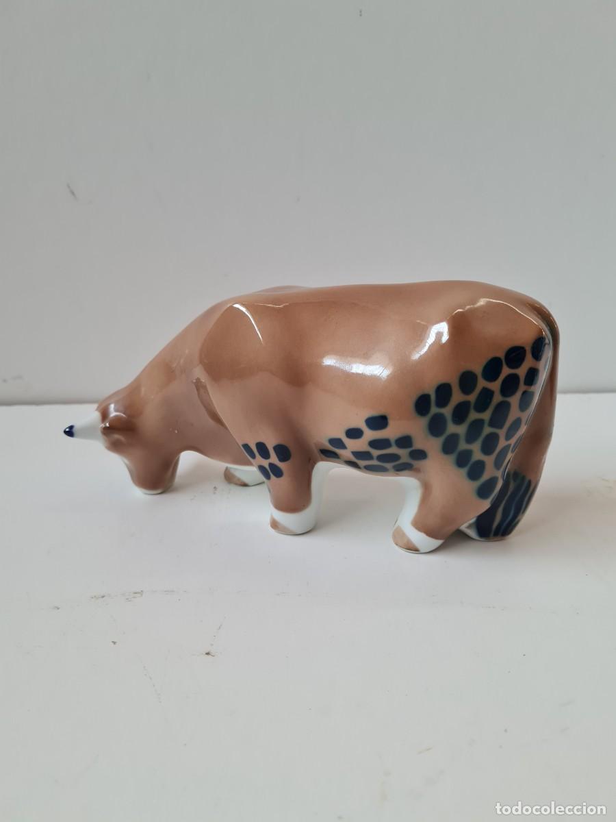 Antig&uuml;edades: SARGADELOS VACA 21 CMS - Foto 2