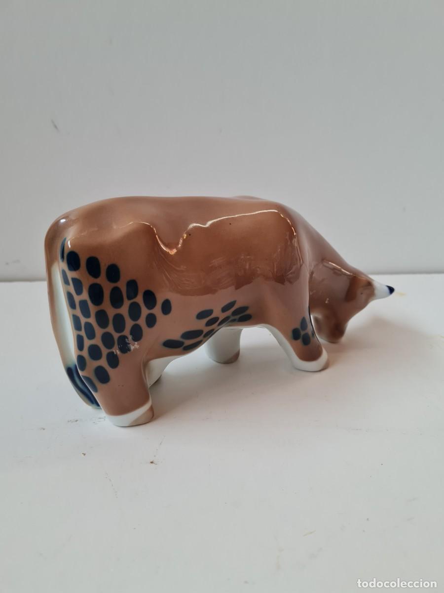 Antig&uuml;edades: SARGADELOS VACA 21 CMS - Foto 3