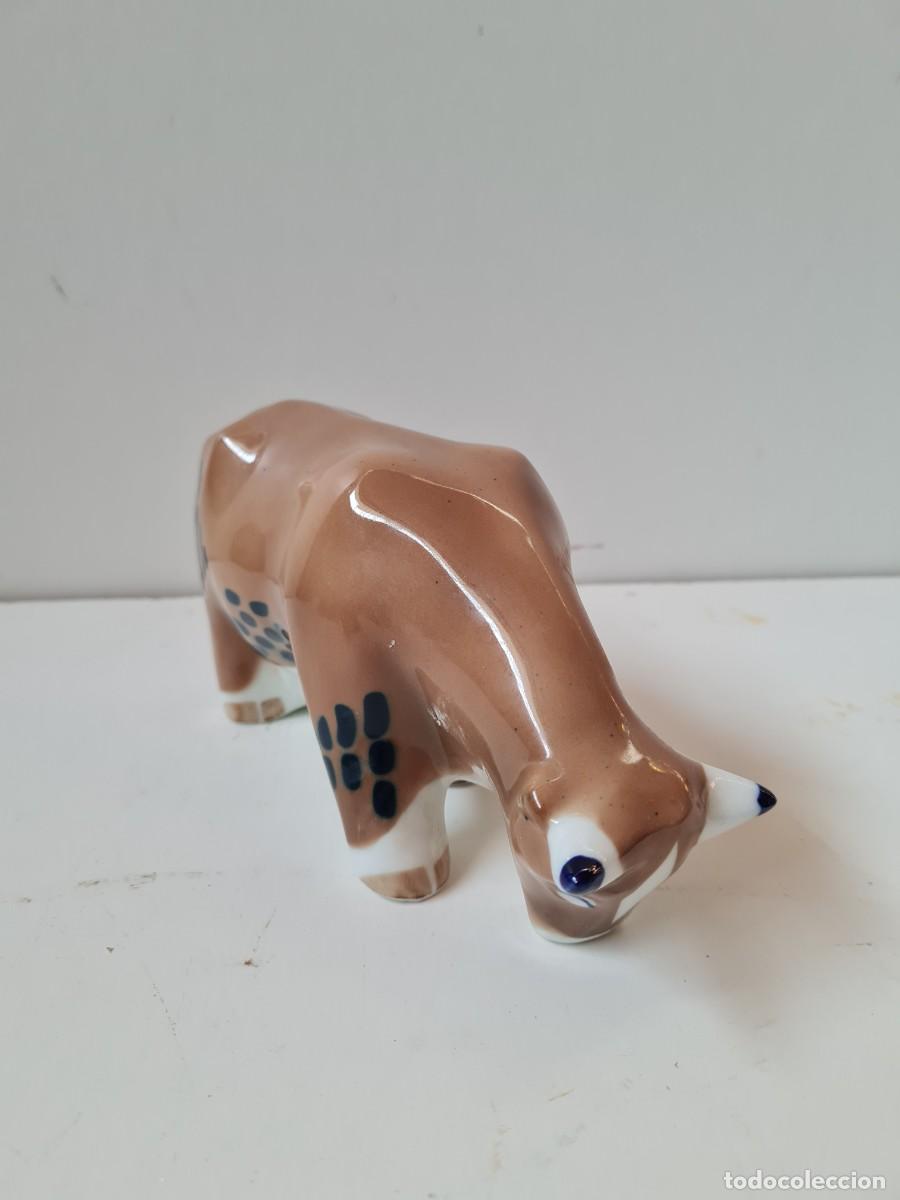 Antig&uuml;edades: SARGADELOS VACA 21 CMS - Foto 4