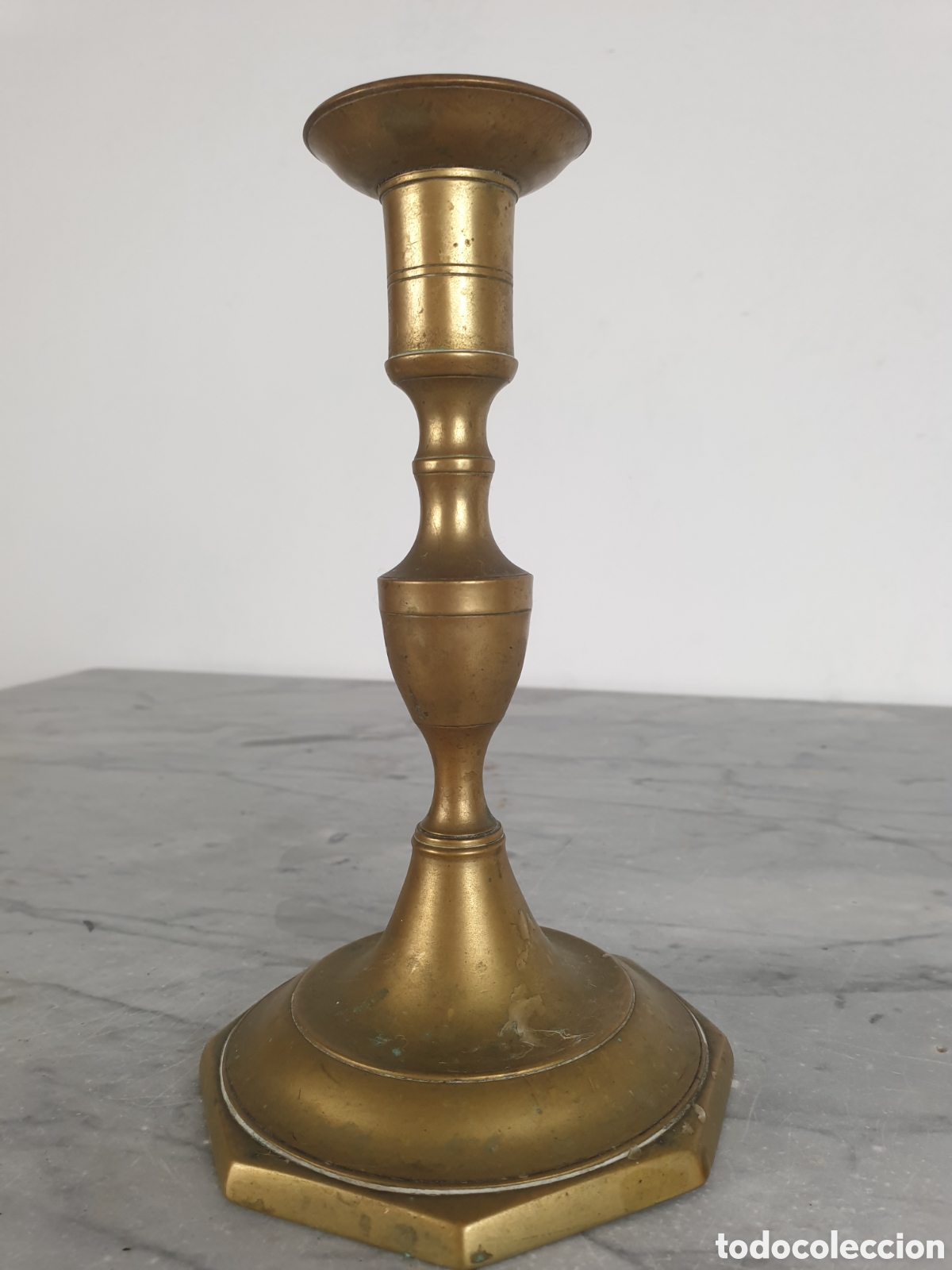 Antig&uuml;edades: Candelabro de bronce a&ntilde;os 30 - Foto 3