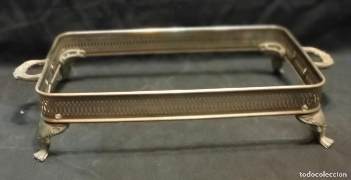Antig&uuml;edades: SOPORTE ANTIGUO PARA BANDEJA - Foto 2