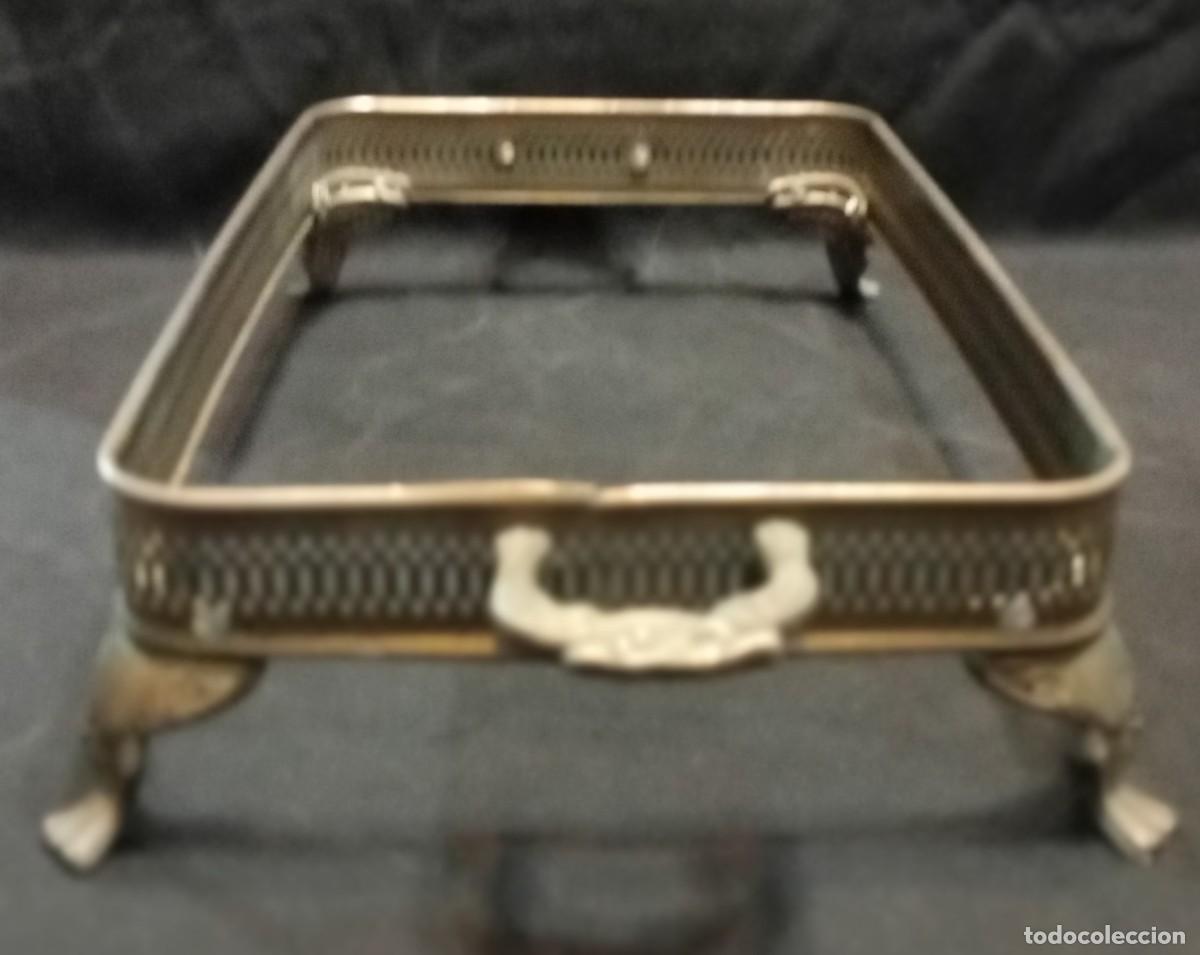 Antig&uuml;edades: SOPORTE ANTIGUO PARA BANDEJA - Foto 3