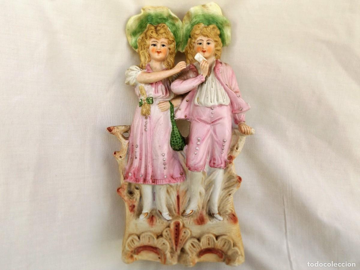 Antig&uuml;edades: antigua figura de biscuit - Foto 1