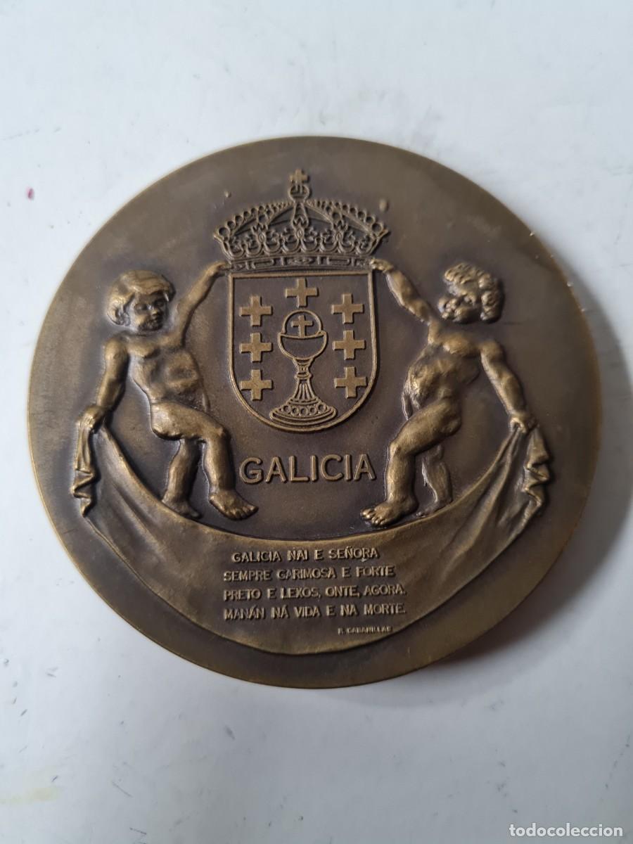 Antig&uuml;edades: JOSE MARIA ACU&Ntilde;A MEDALLA BRONCE 8 CMS - Foto 3