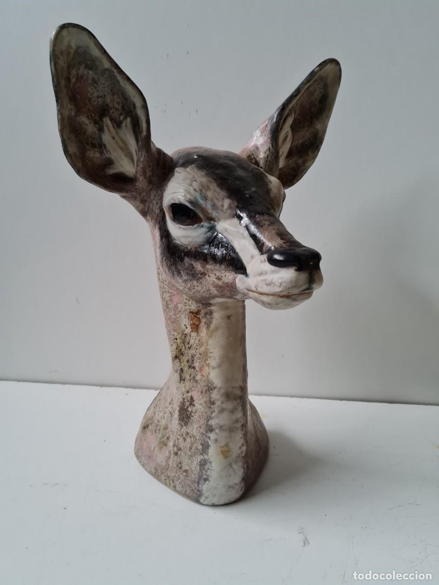 Antig&uuml;edades: LLADRO CABEZA DE GACELA 46 X 28 CMS - Foto 1