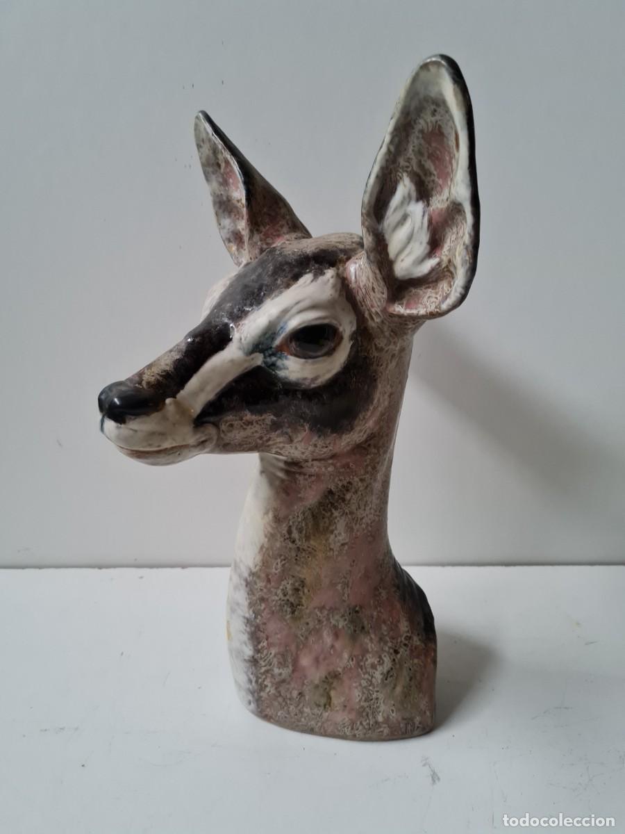 Antig&uuml;edades: LLADRO CABEZA DE GACELA 46 X 28 CMS - Foto 2