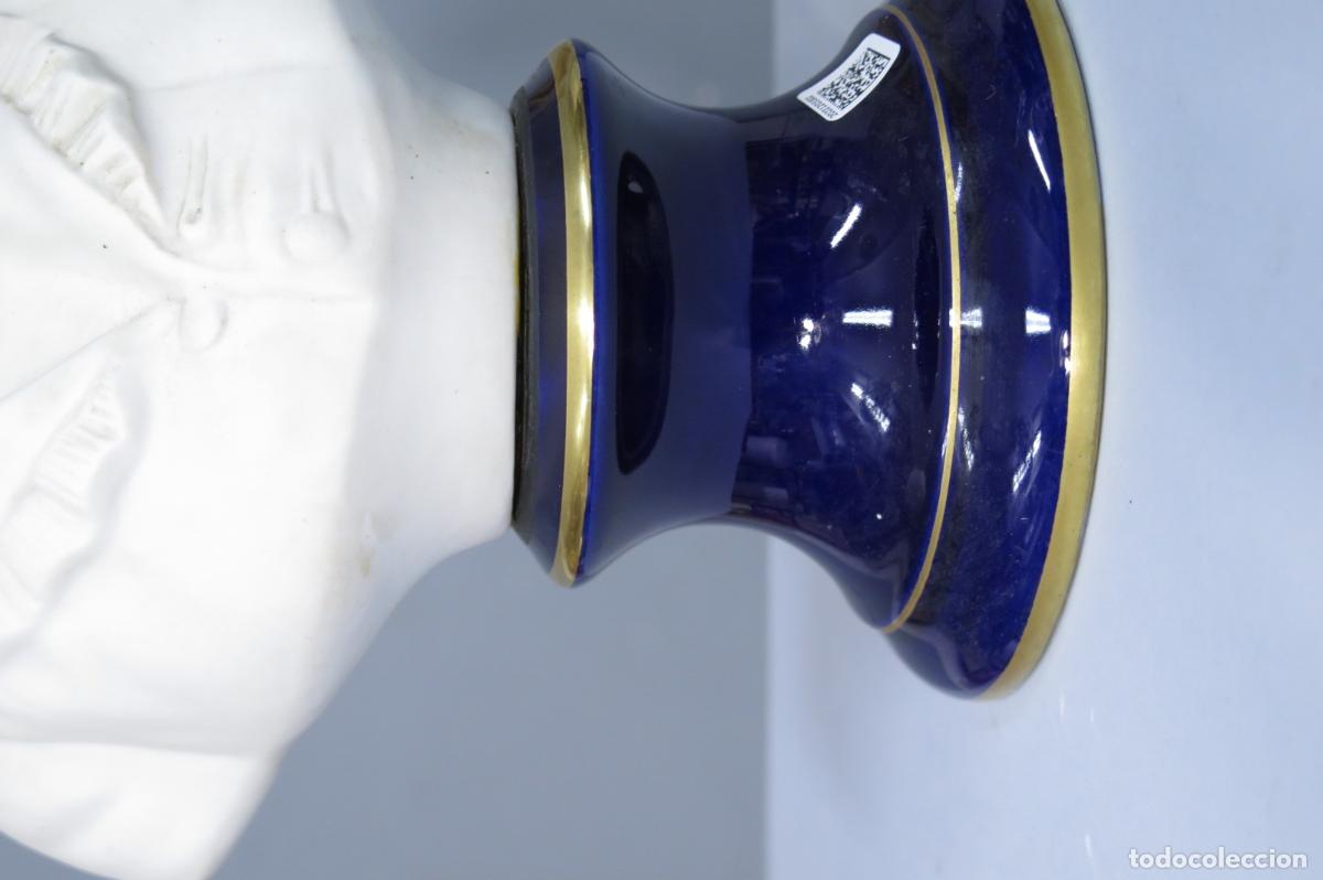 Antig&uuml;edades: BUSTO DE JOVEN. BISCUIT. SIGUIENDO MODELOS LIMOGES - Foto 3