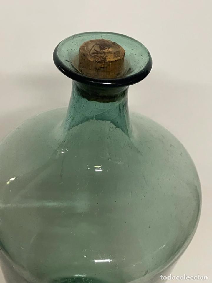 Antig&uuml;edades: BOTELLA DE VIDRIO SOPLADO CATALAN - C-1800 - Foto 2