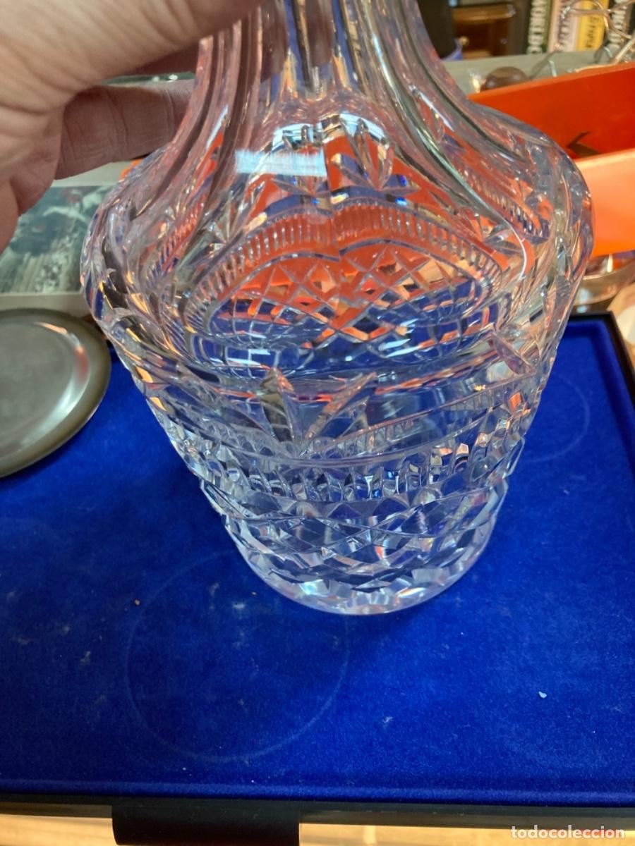 Antig&uuml;edades: Magnifica licorera en cristal - Foto 4