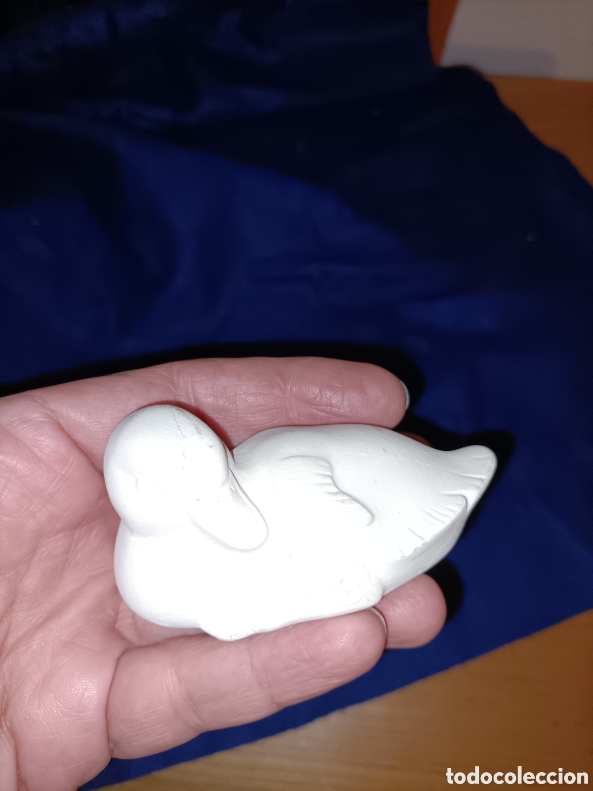 Antig&uuml;edades: Patito biscuit. 8 x 5 x 4 cms - Foto 2