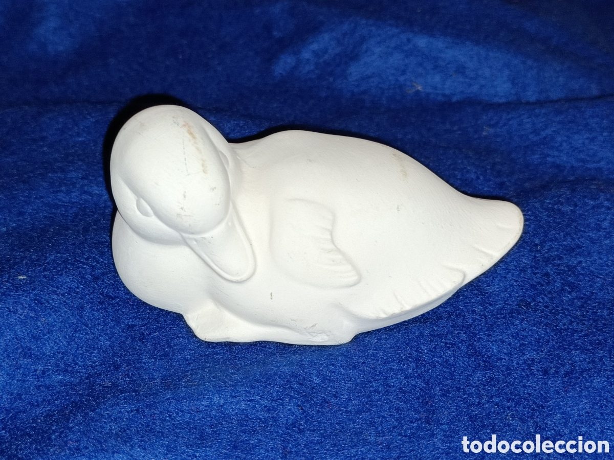 Antig&uuml;edades: Patito biscuit. 8 x 5 x 4 cms - Foto 1