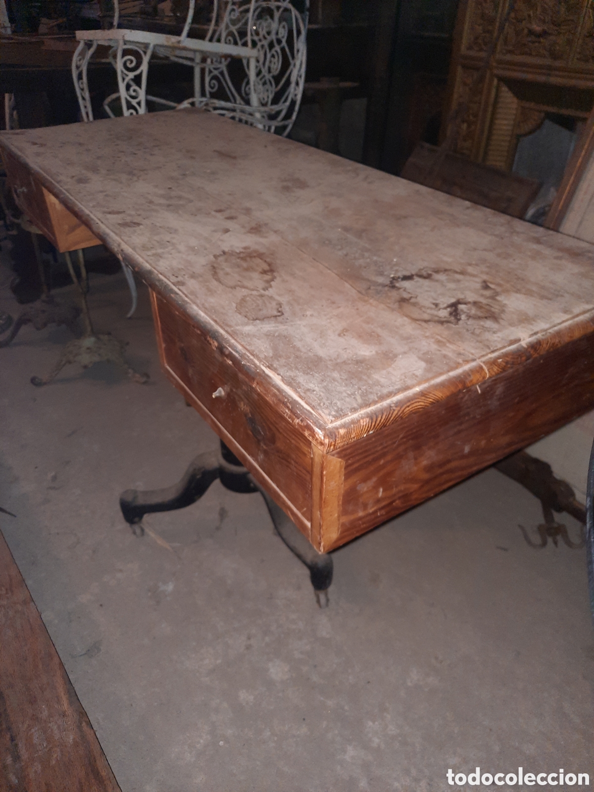 Antig&uuml;edades: Mesa giratoria - Foto 8