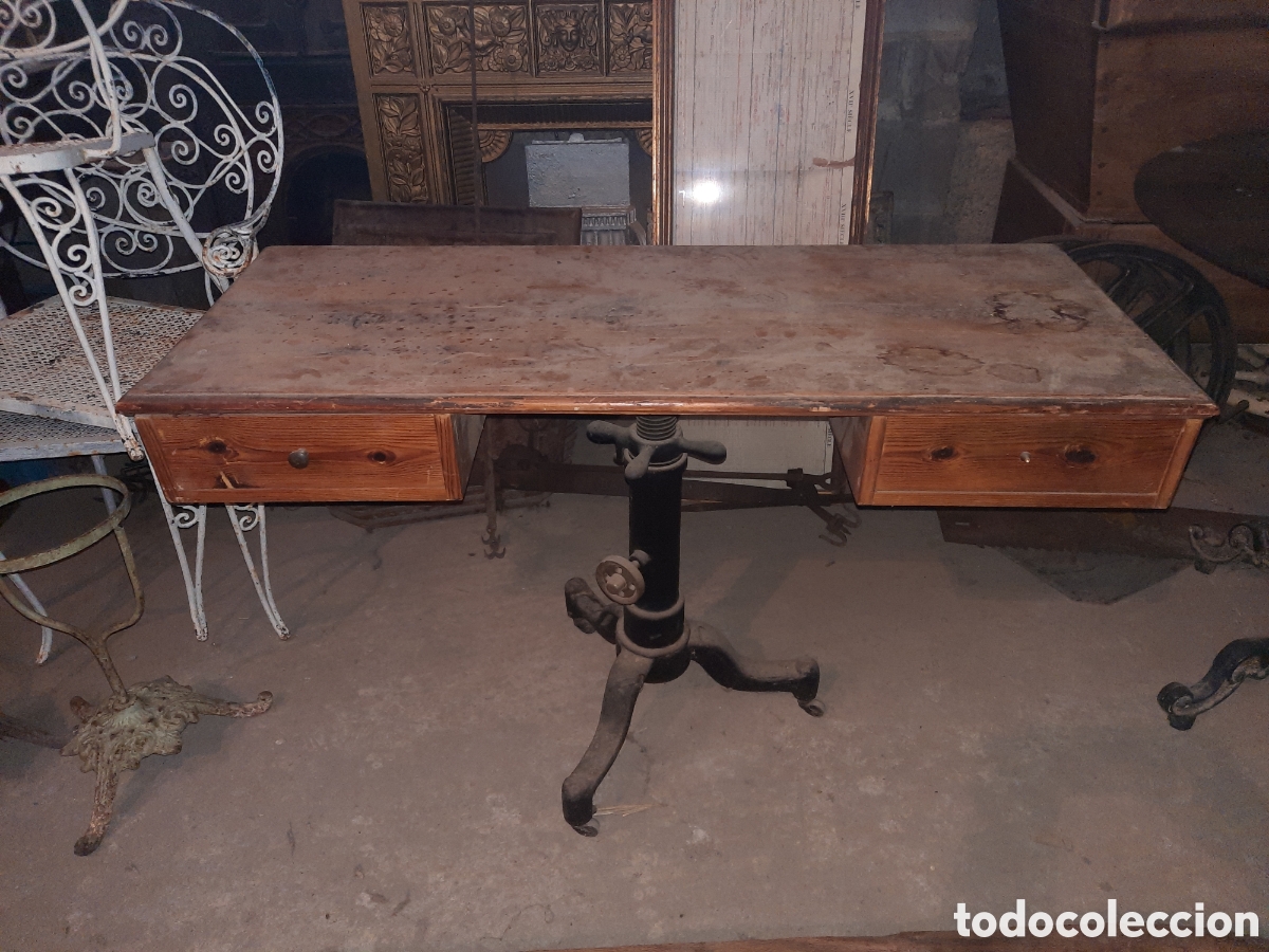 Antig&uuml;edades: Mesa giratoria - Foto 1