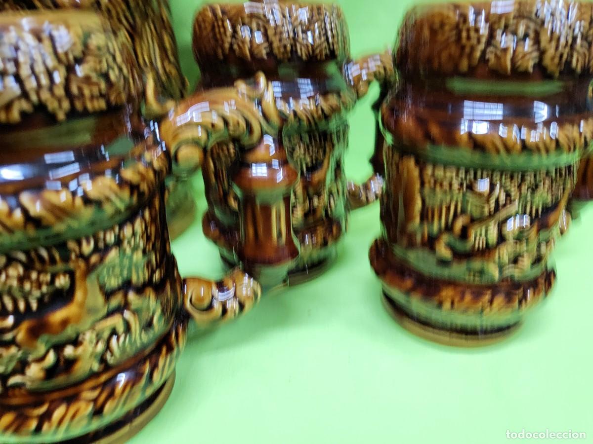 Antig&uuml;edades: JUEGO DE JARRAS DE PORCELANA - Foto 3